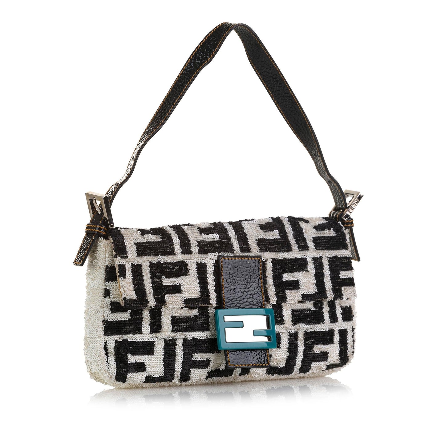 Fendi Sequined Zucca Mamma Baguette (e5CoQR)