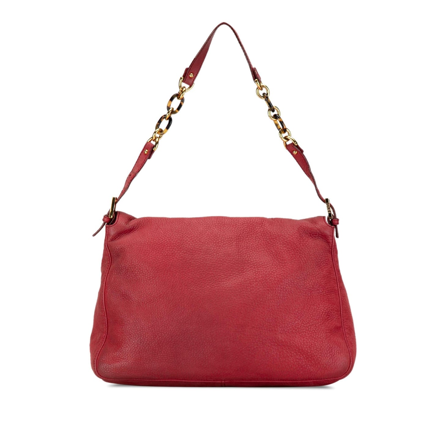 Fendi Shimmer Leather Mamma Forever Shoulder Bag (BIXvt5)