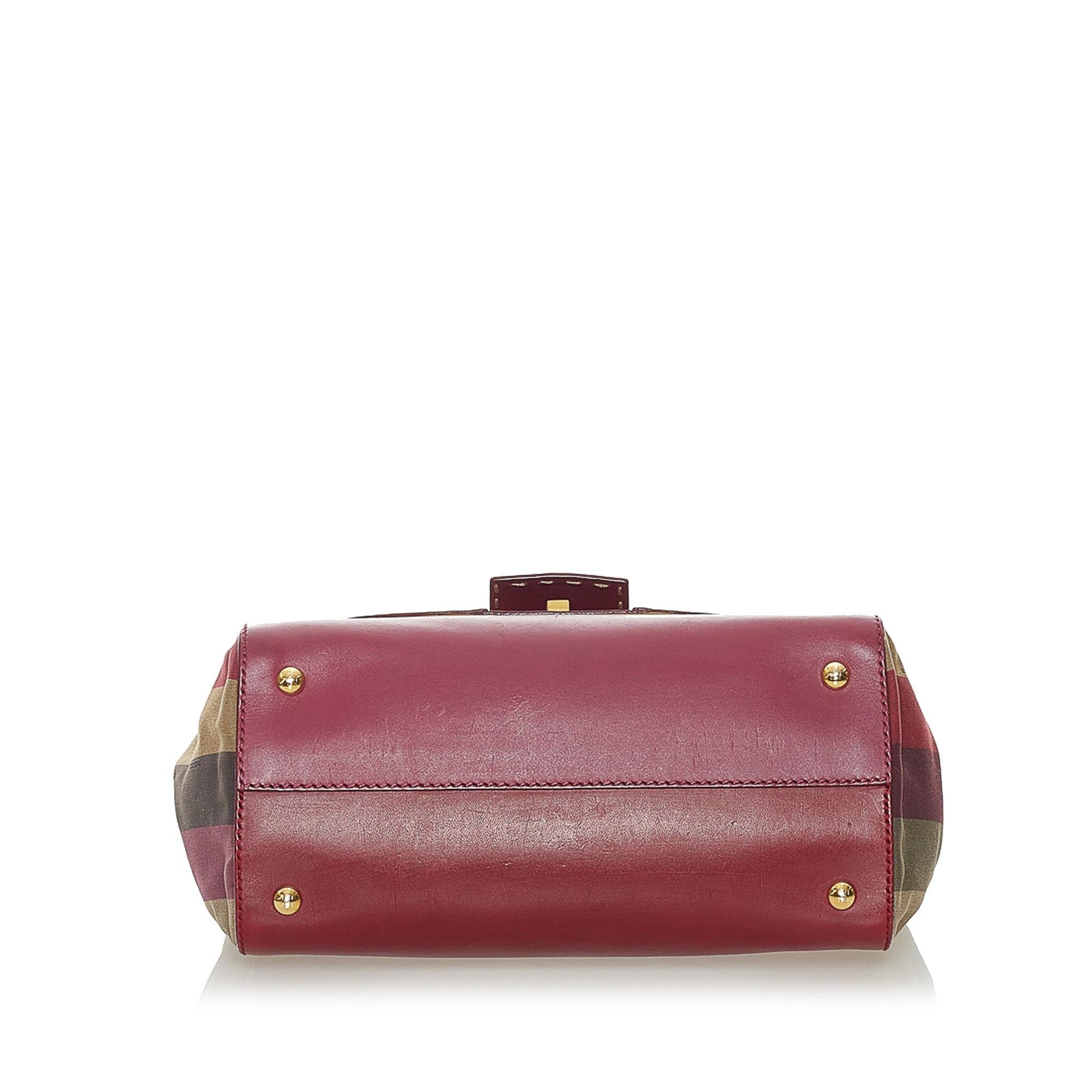 Fendi Silvana Leather Satchel
