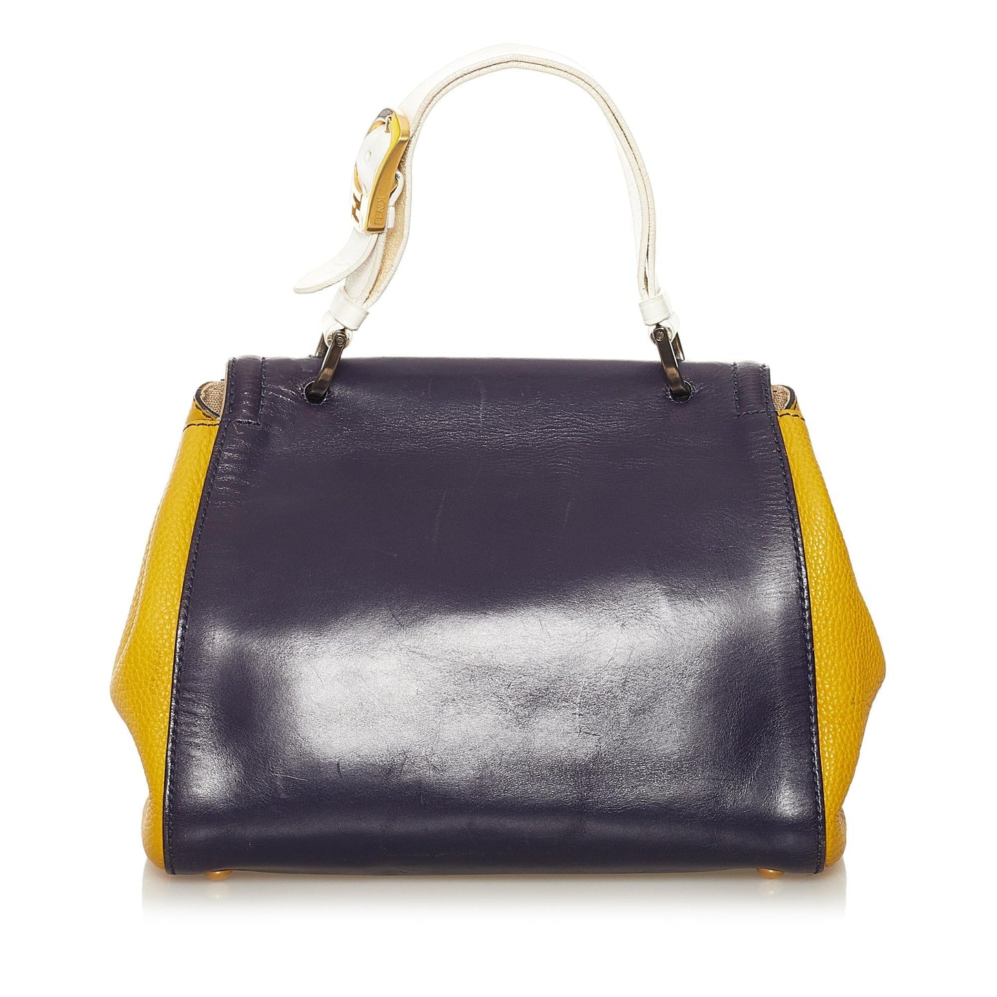 Fendi Silvana Leather Satchel (37731)