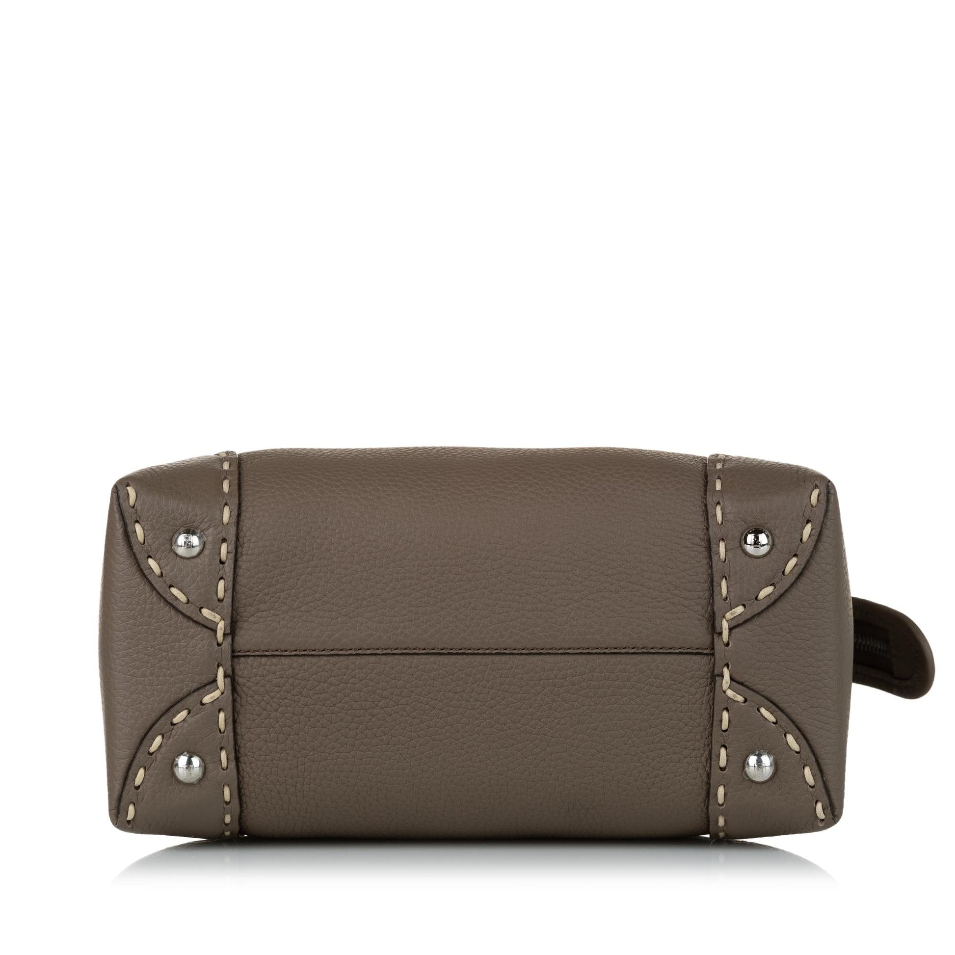 Fendi Small By The Way Leather Satchel