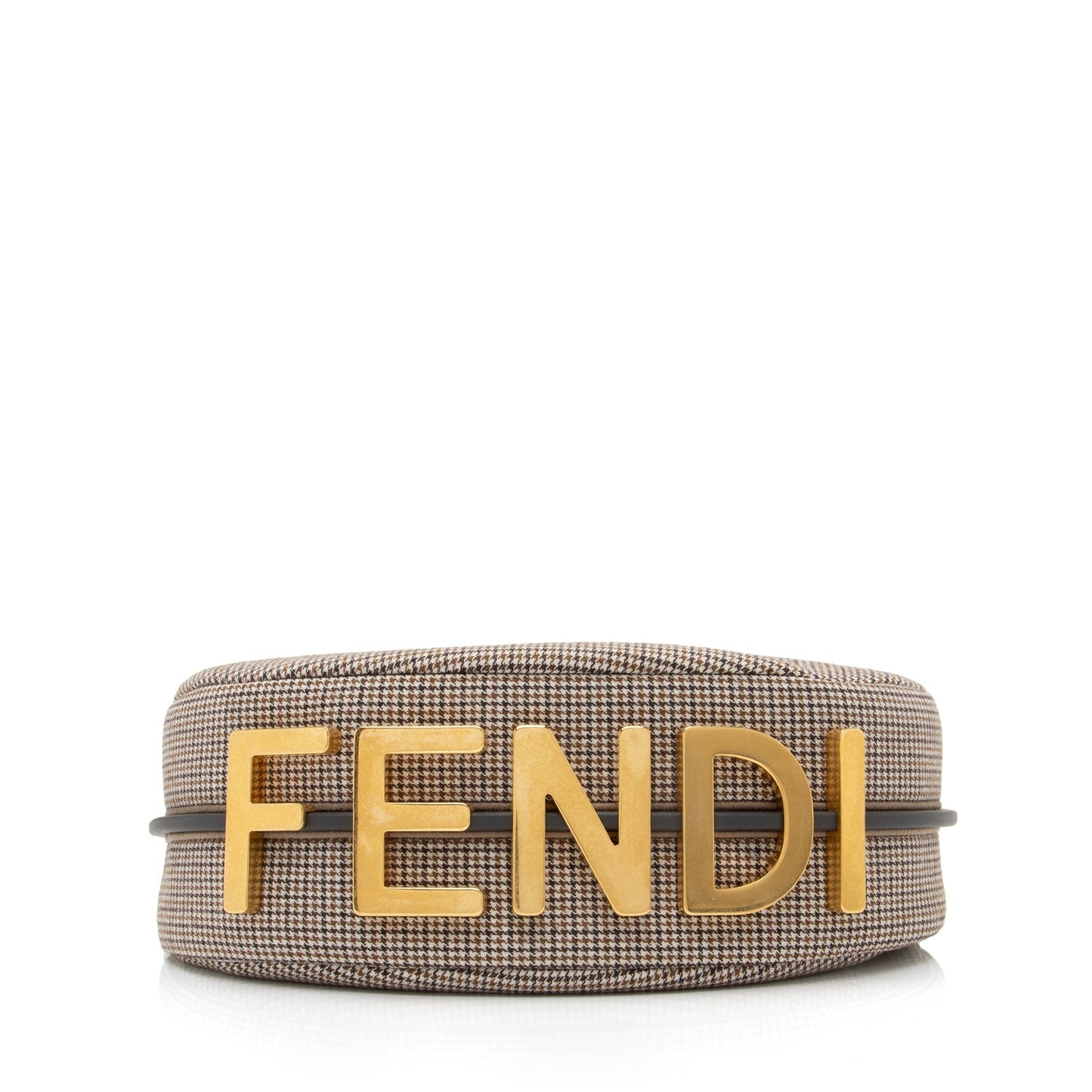 Fendi Fabric Small Fendigraphy Charm Hobo