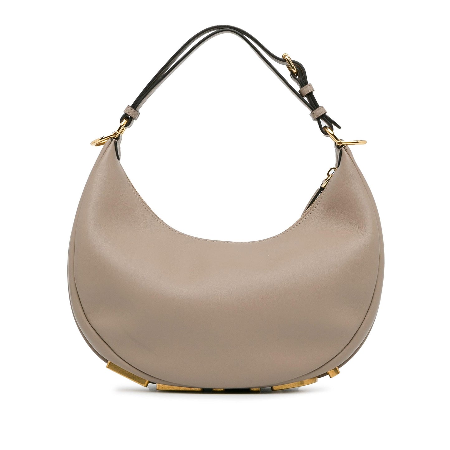 Fendi Small Leather Fendigraphy Hobo (AnEKhL)