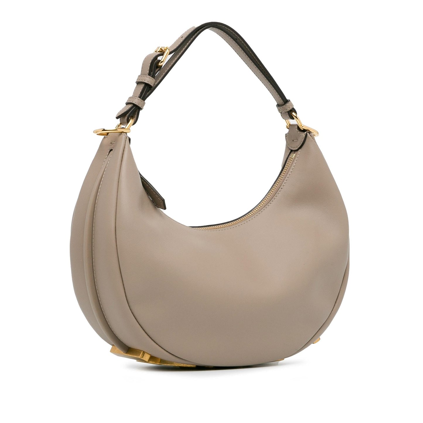 Fendi Small Leather Fendigraphy Hobo (AnEKhL)