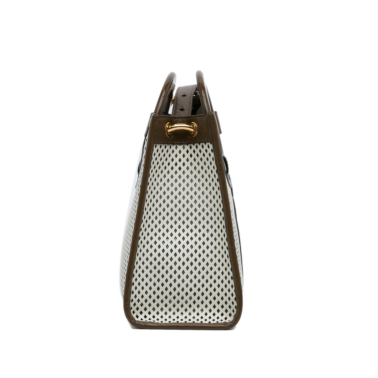 Fendi Small Perforated Runaway Tote Bag (cYlvjD)