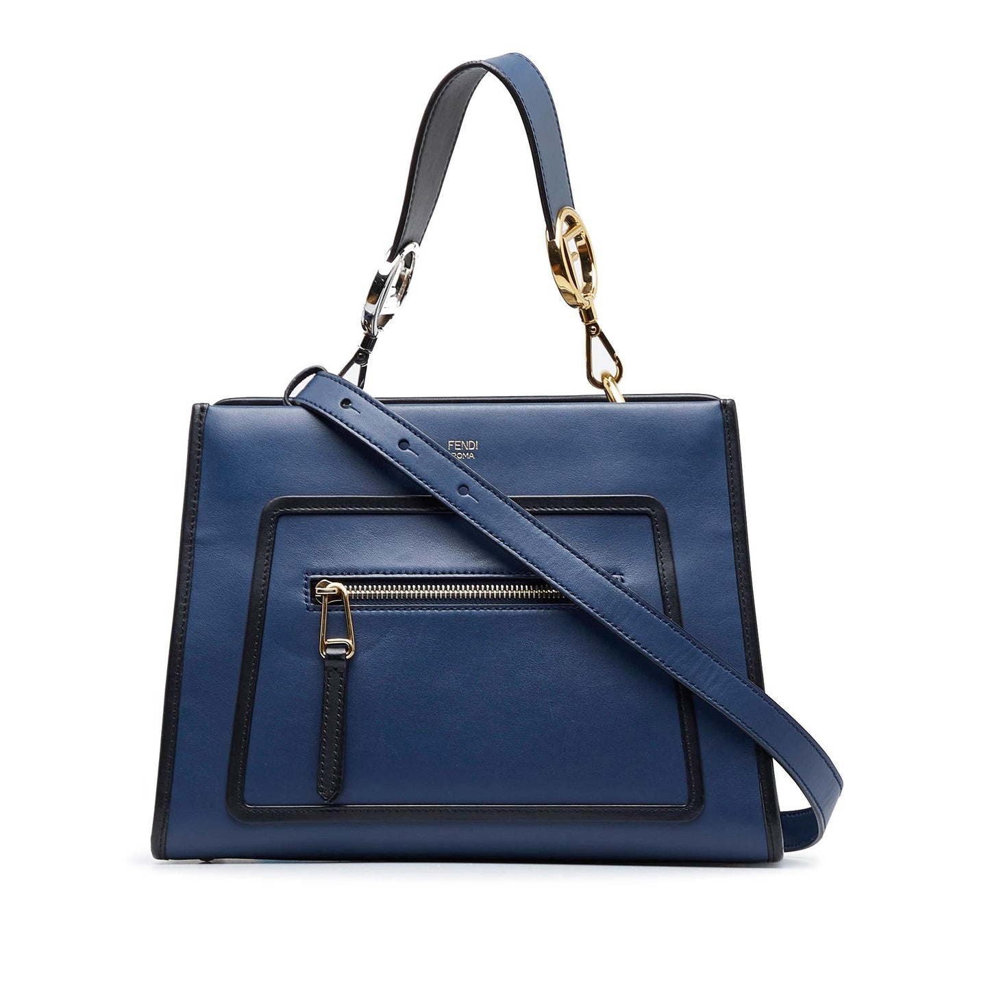 Fendi Small Runaway Leather Satchel (WOz1bd)