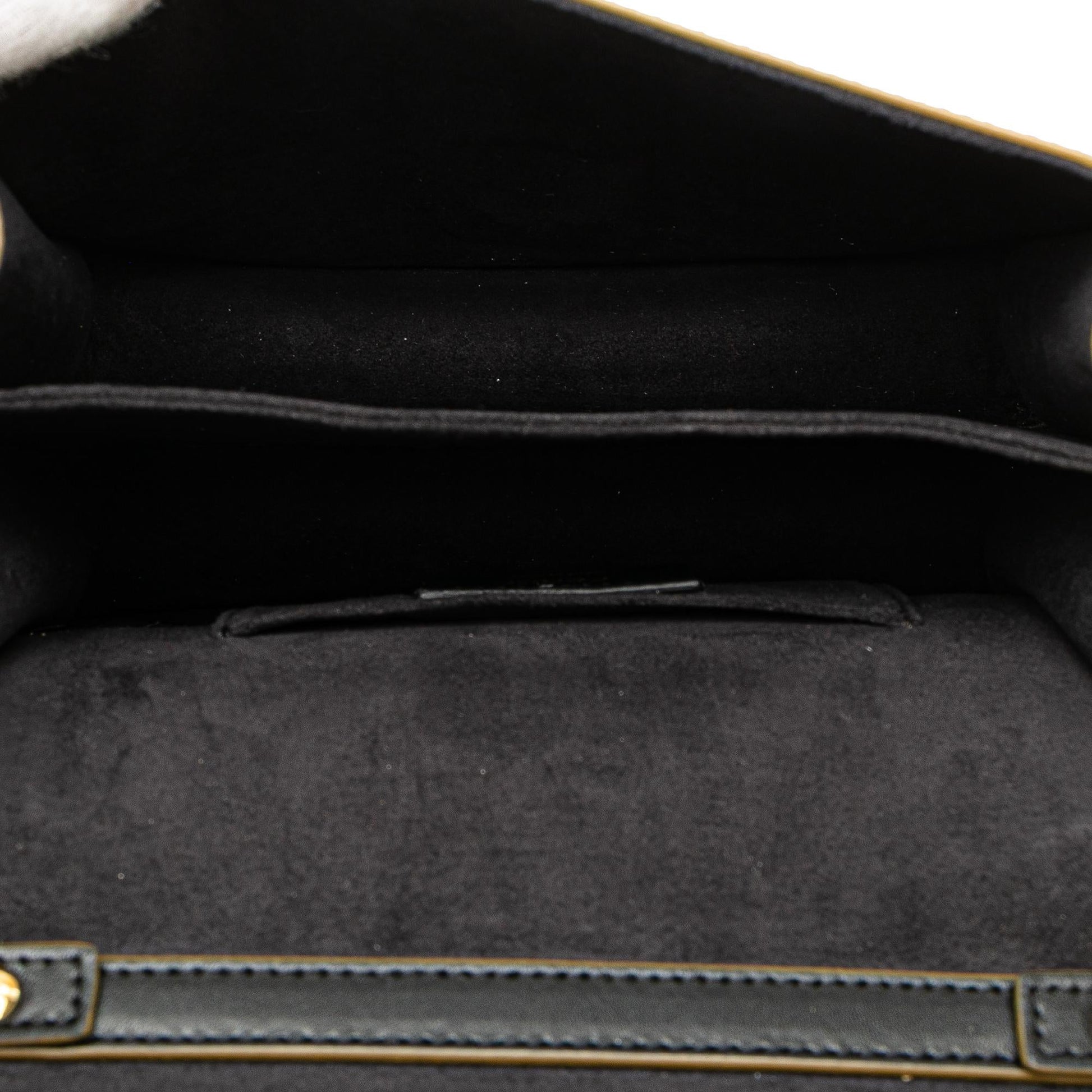 Fendi Small Scalloped Leather Kan I Crossbody