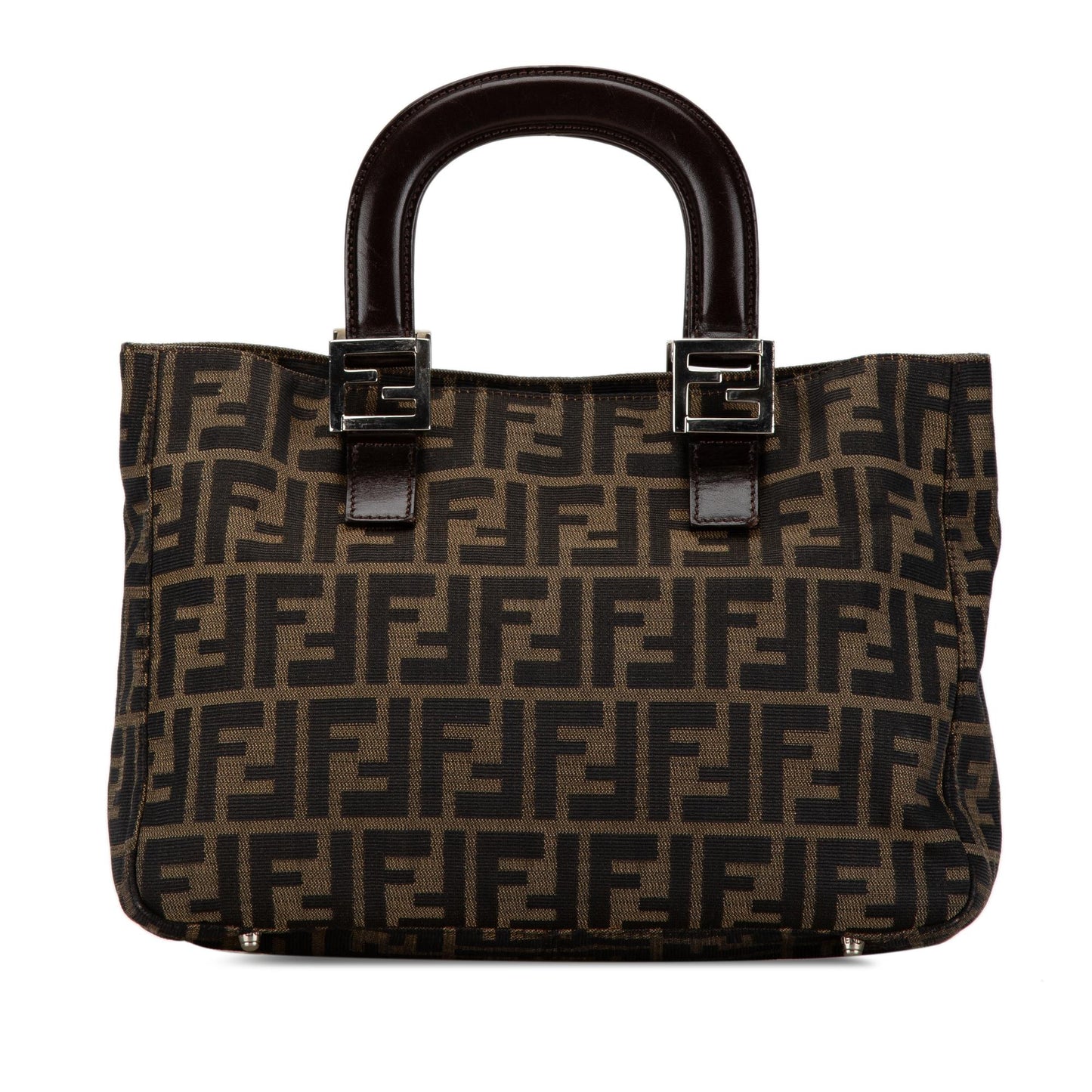 Fendi Small Zucca Canvas Twins Tote (BIvHMx)