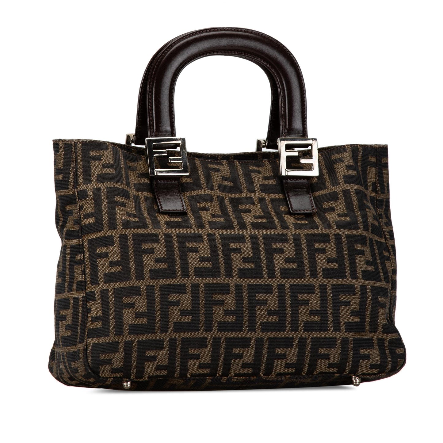Fendi Small Zucca Canvas Twins Tote (BIvHMx)