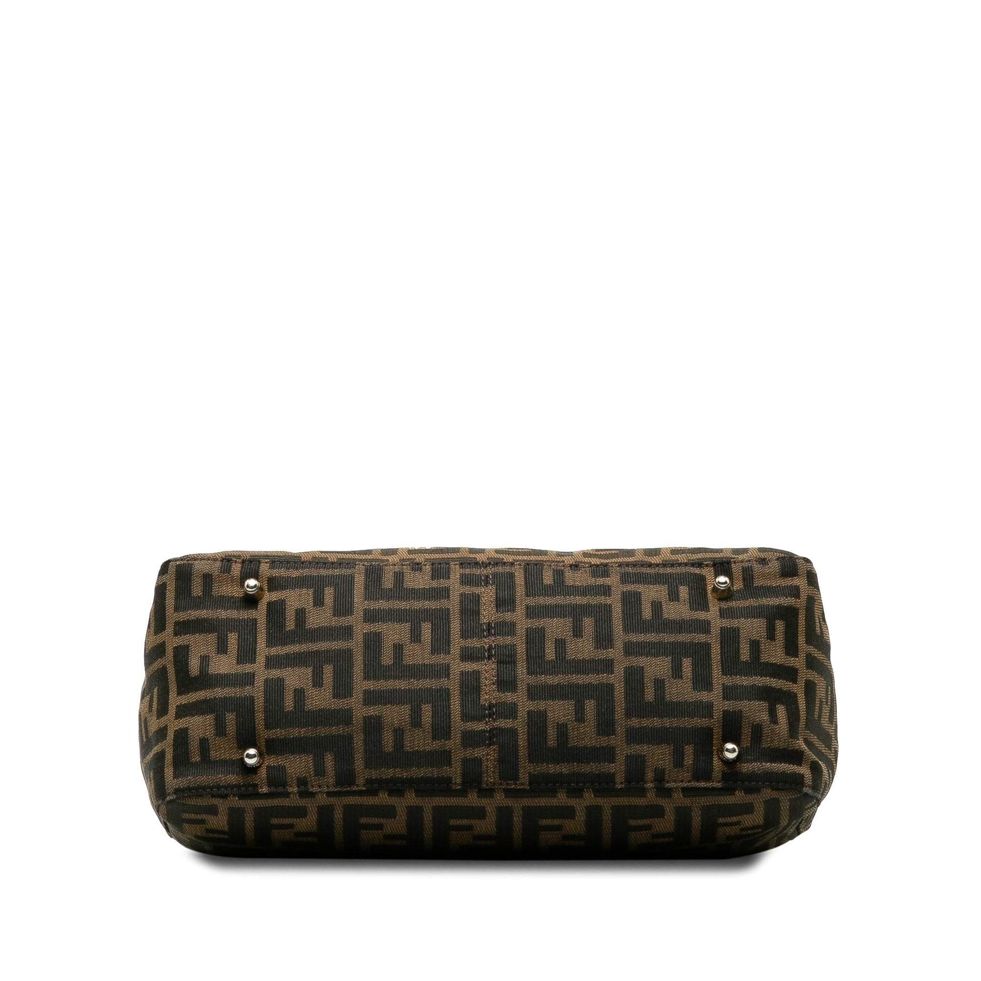 Fendi Small Zucca Canvas Twins Tote