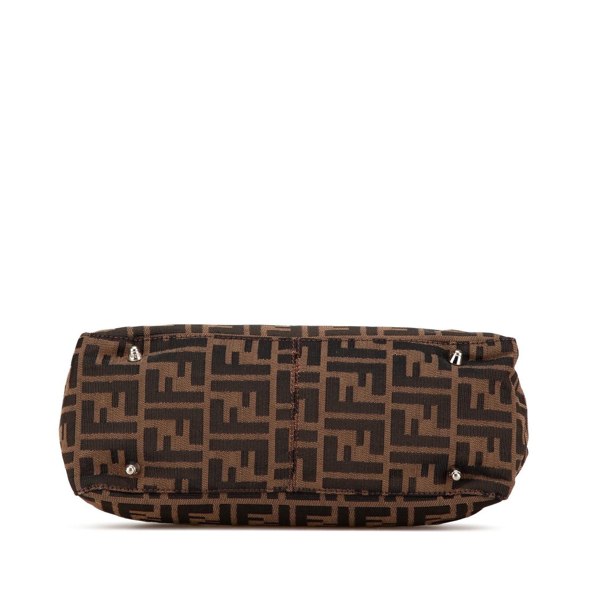 Fendi Small Zucca Canvas Twins Tote