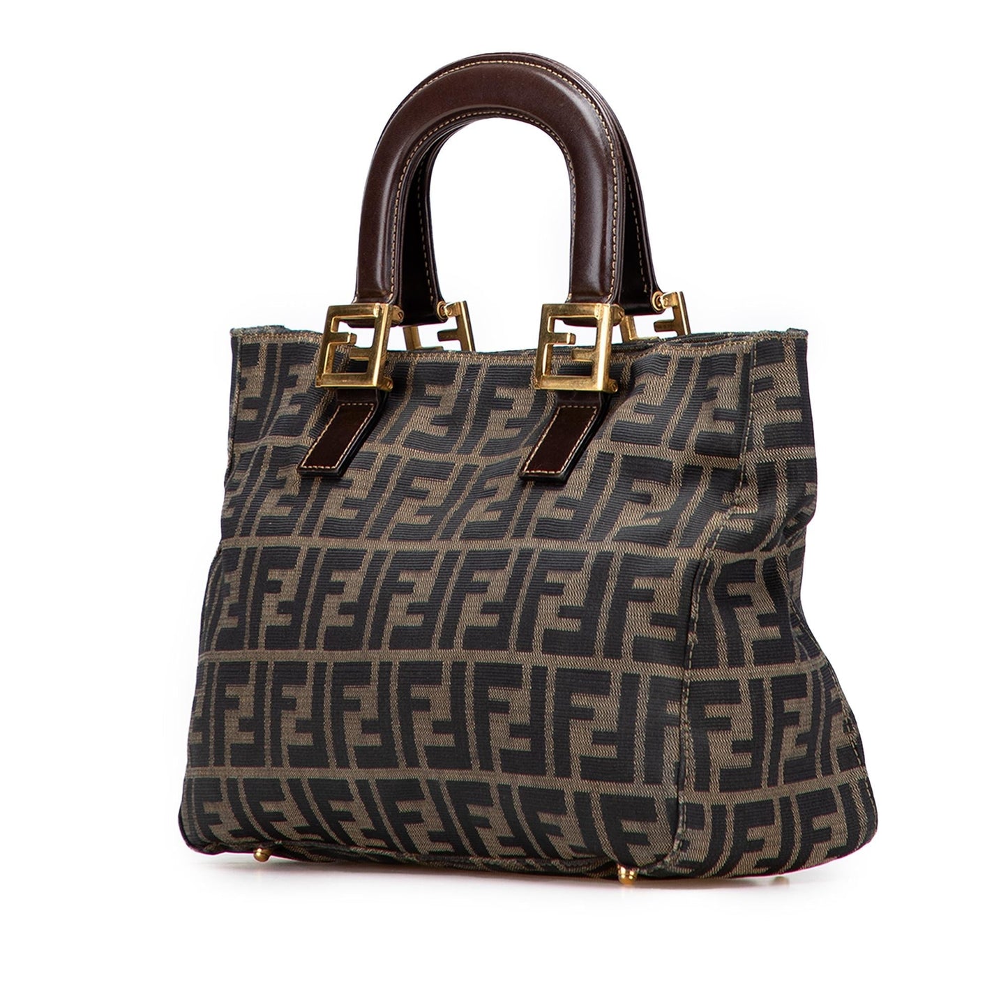Fendi Small Zucchino Canvas Tote
