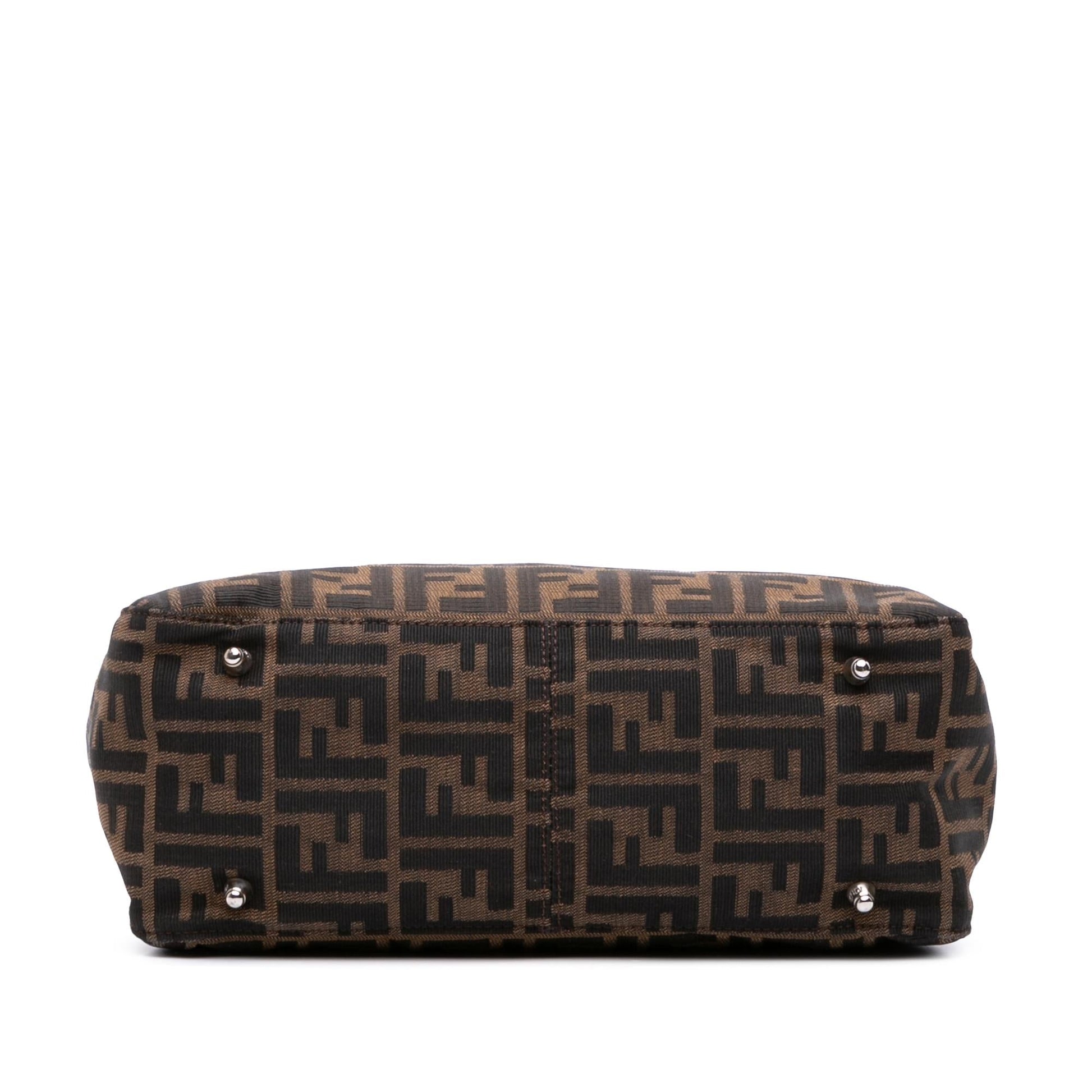 Fendi Small Zucca Canvas Twins Tote