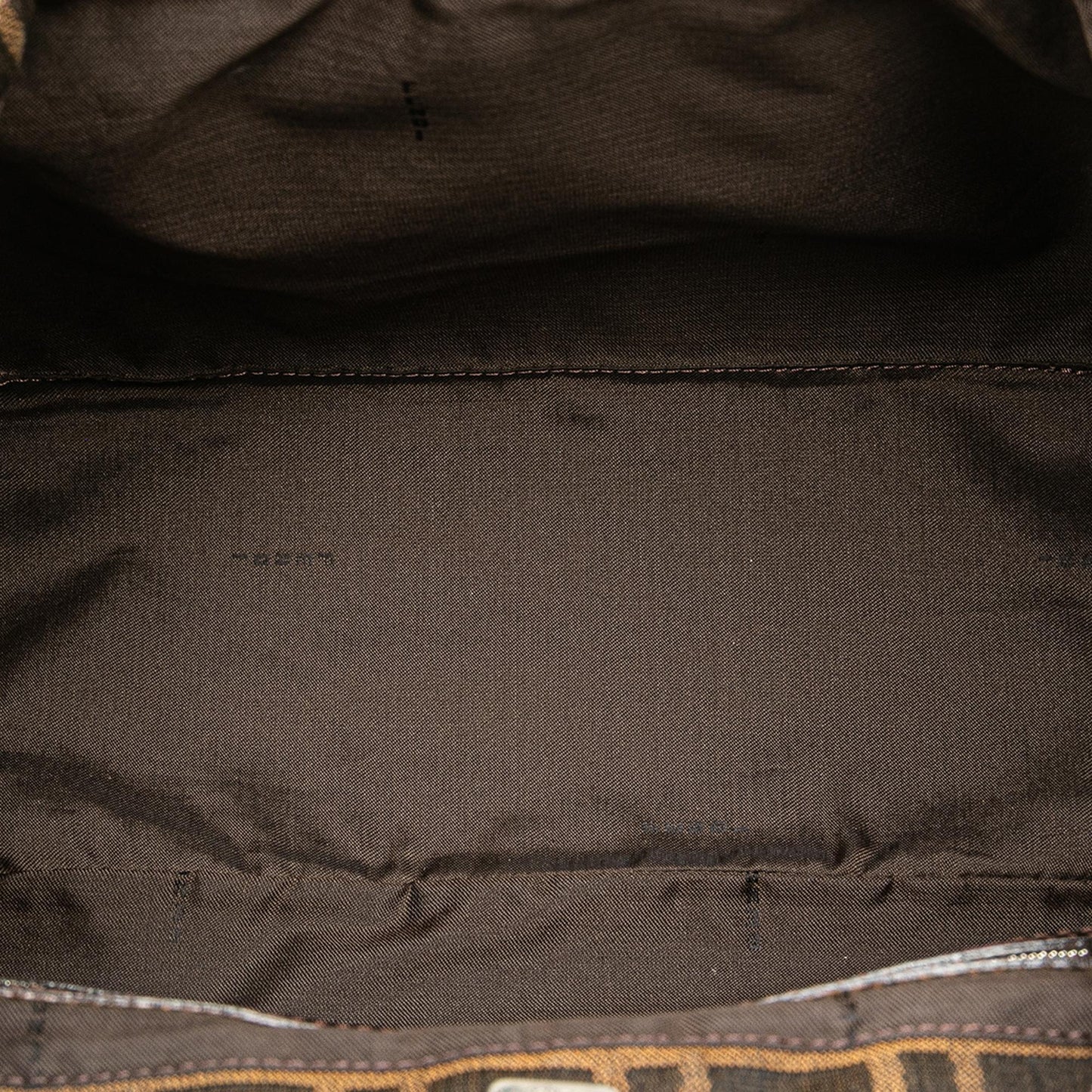 Fendi Small Zucca Canvas Twins Tote
