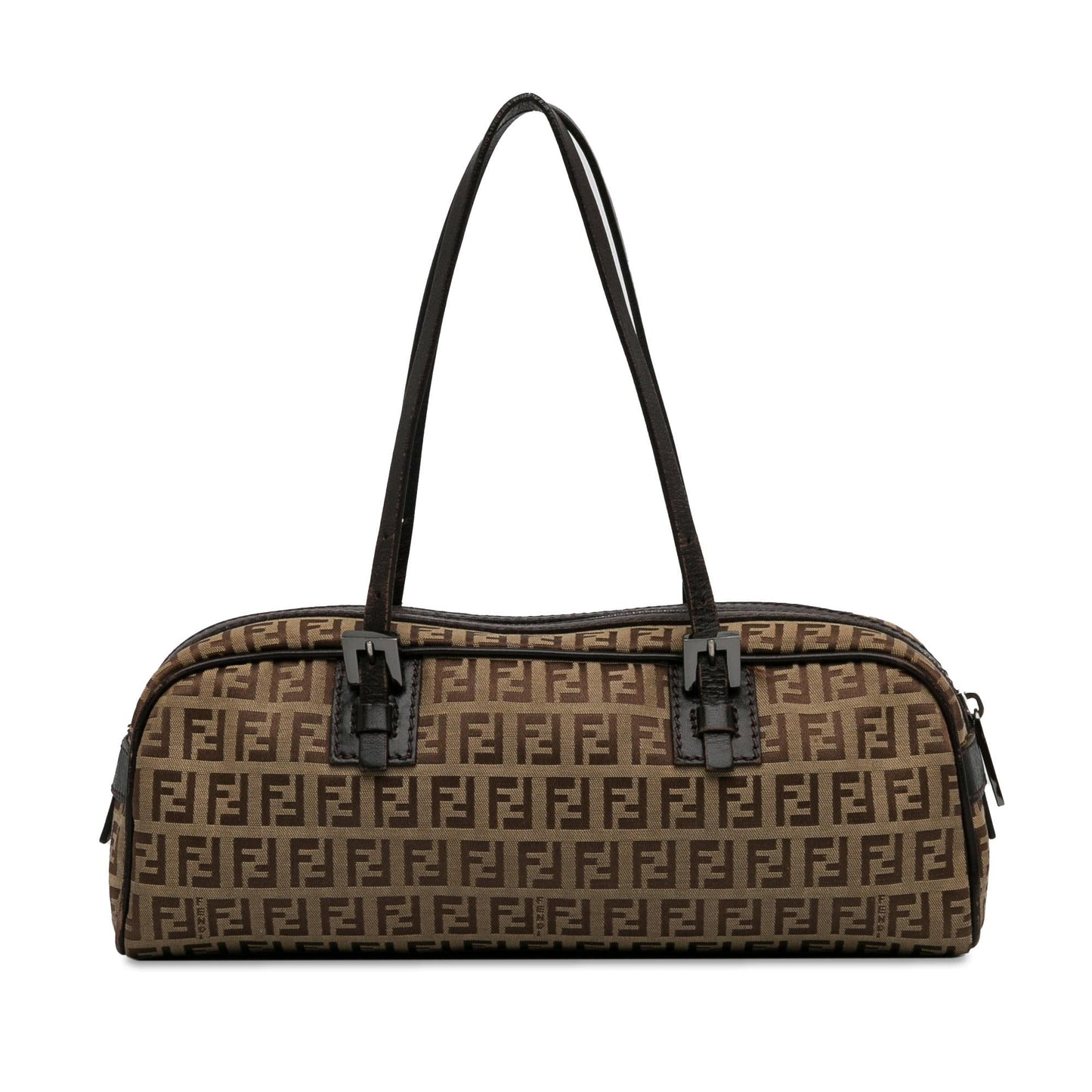Fendi Small Zucchino Canvas Handbag (fba6xB)