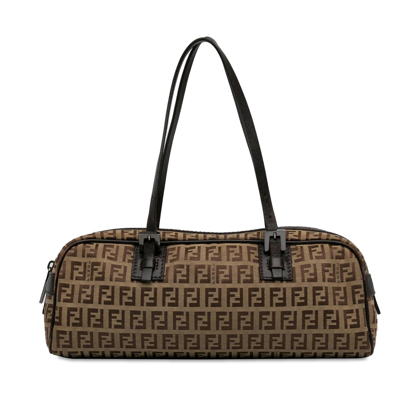 Fendi Small Zucchino Canvas Handbag (fba6xB)