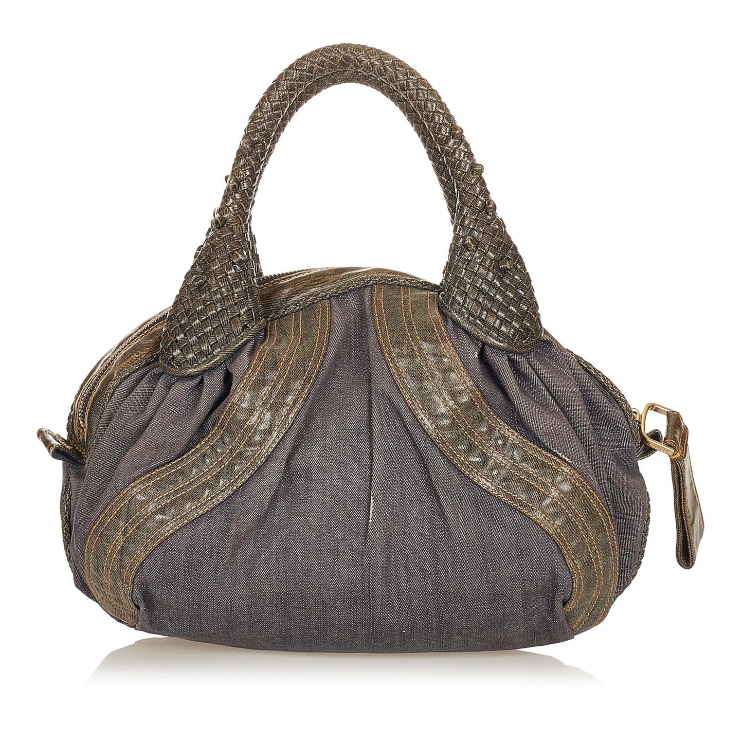Fendi Spy Denim Handbag (27008)