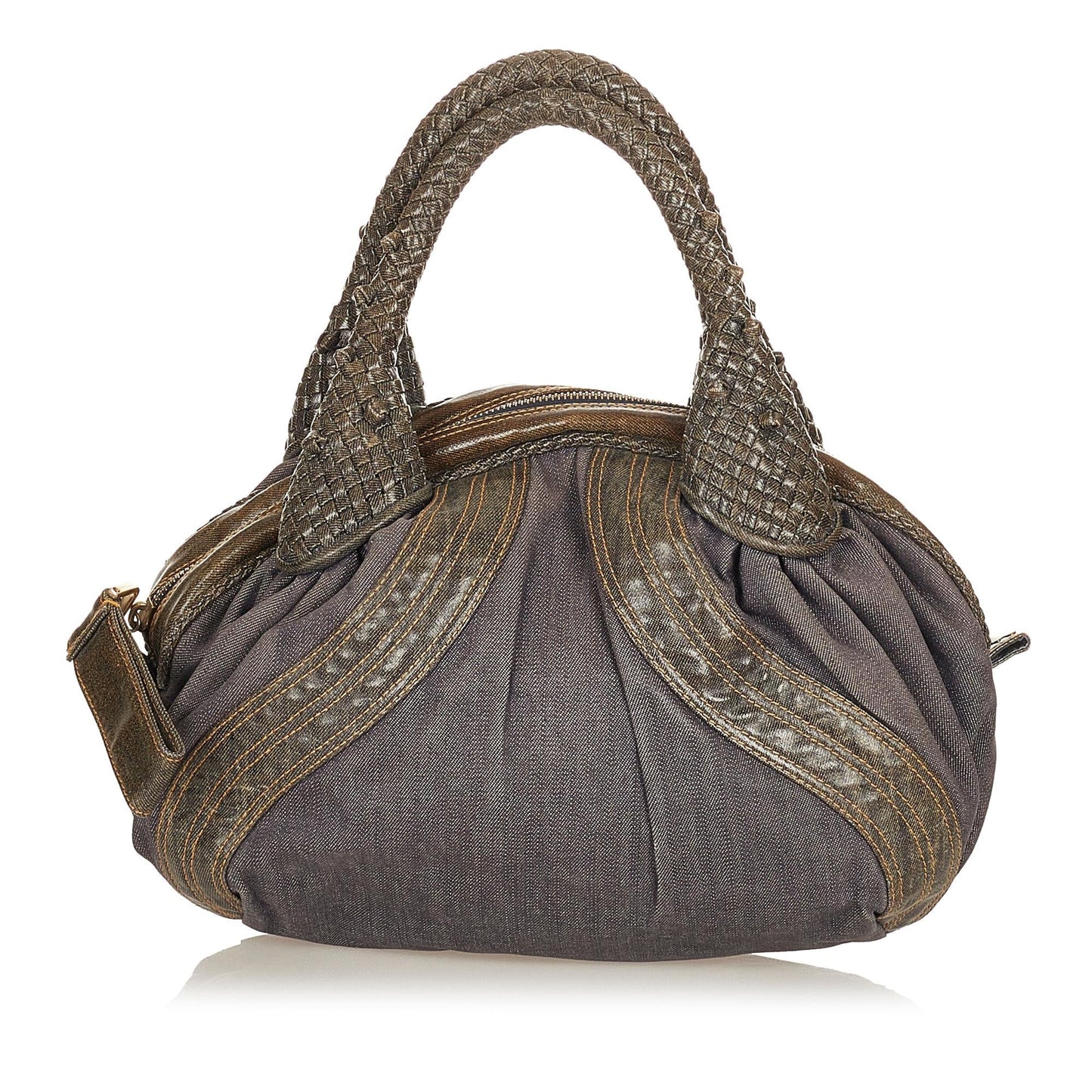 Fendi Spy Denim Handbag (27008)