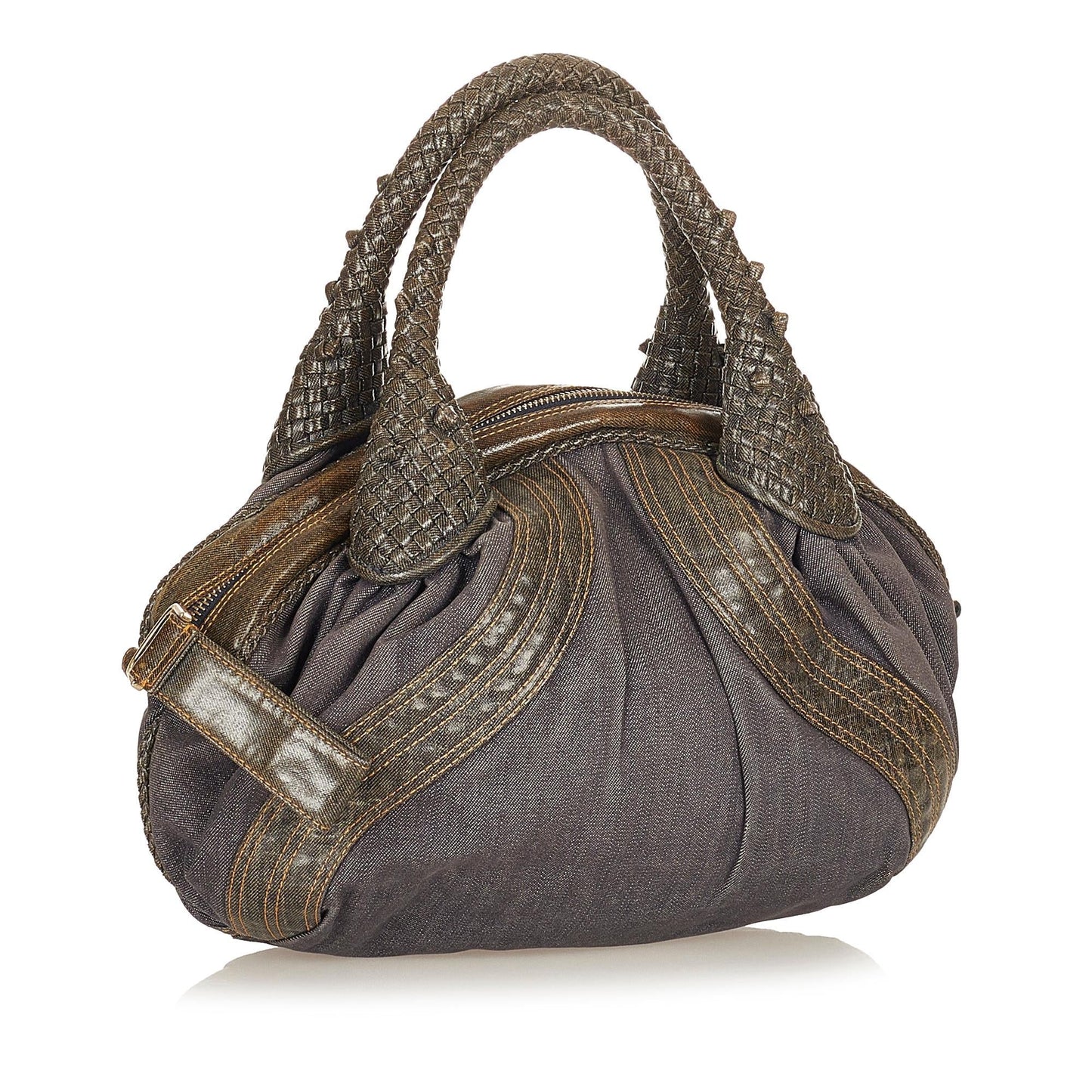 Fendi Spy Denim Handbag (27008)