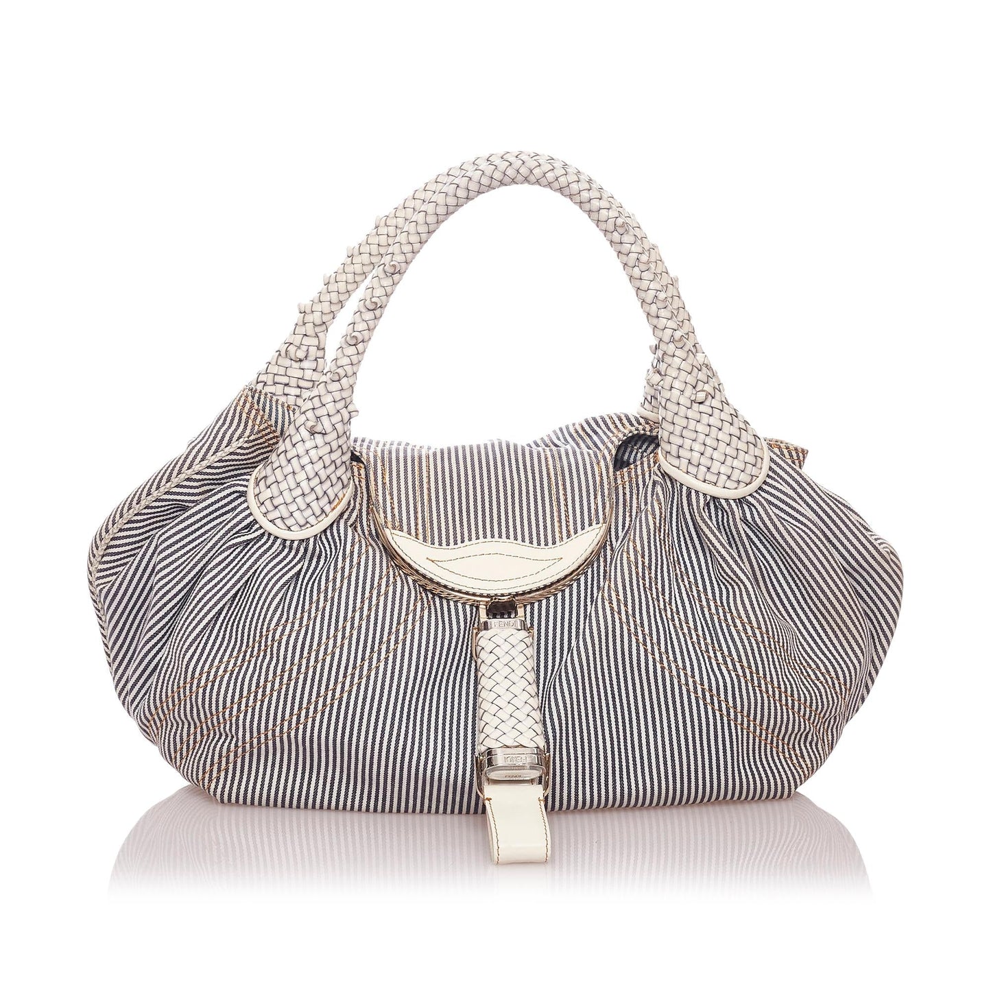 Fendi Spy Denim Handbag (29101)