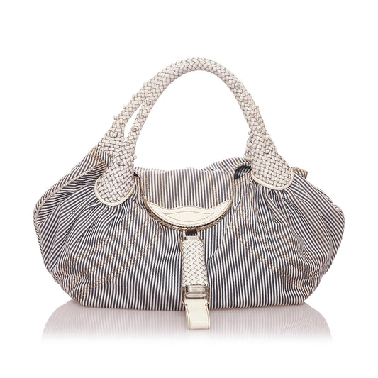 Fendi Spy Denim Handbag (29101)