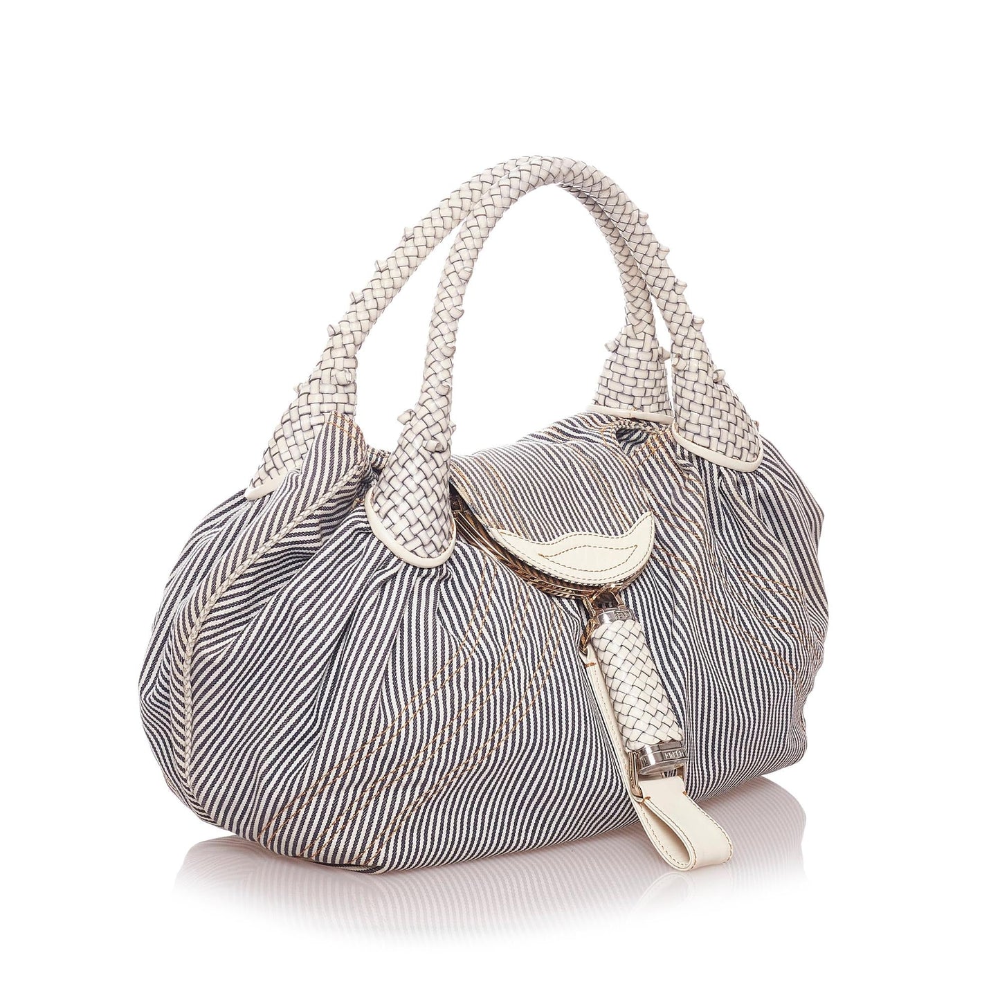 Fendi Spy Denim Handbag (29101)