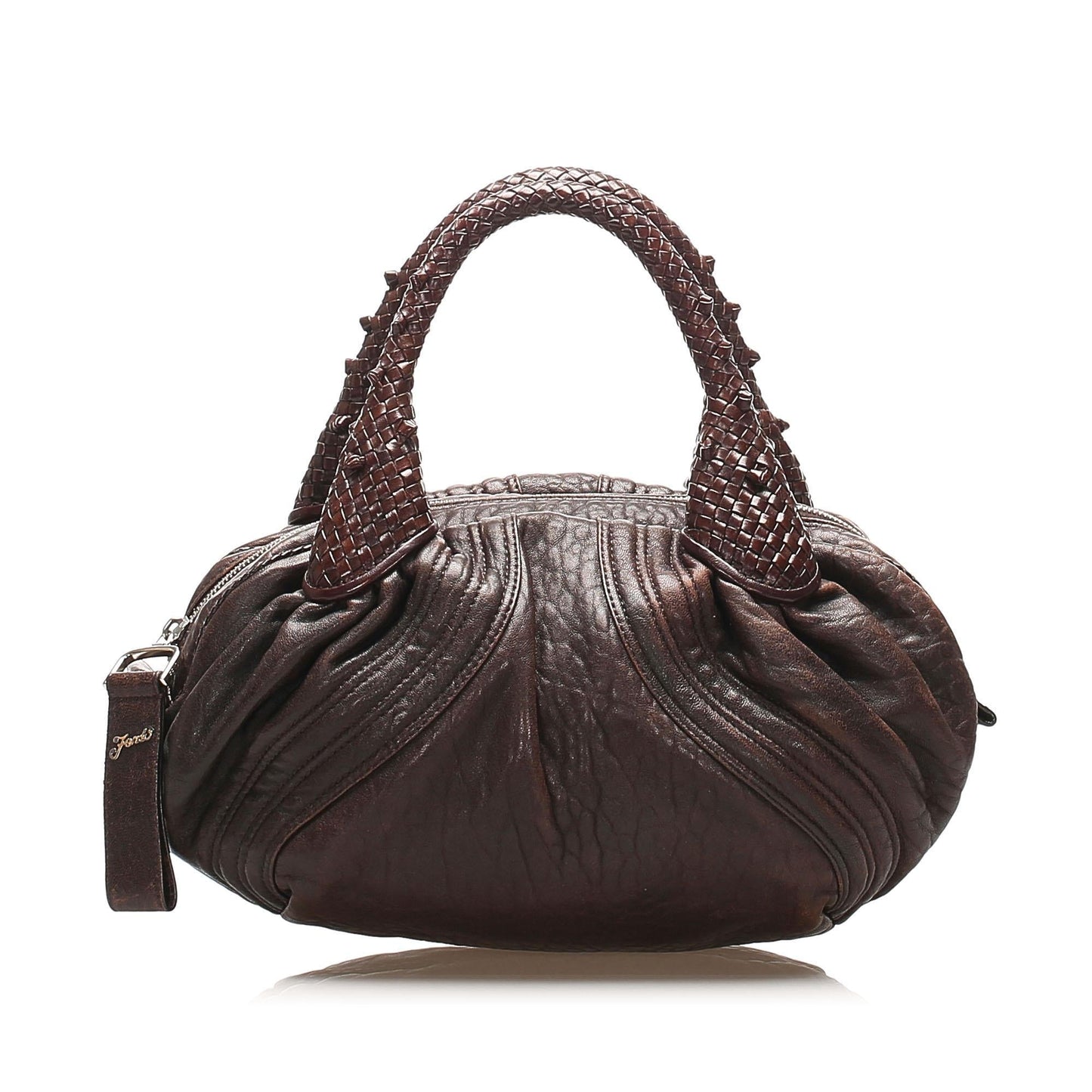 Fendi Spy Leather Handbag (22407)