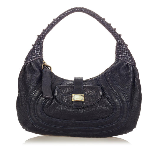 Fendi Spy Leather Handbag (23568)