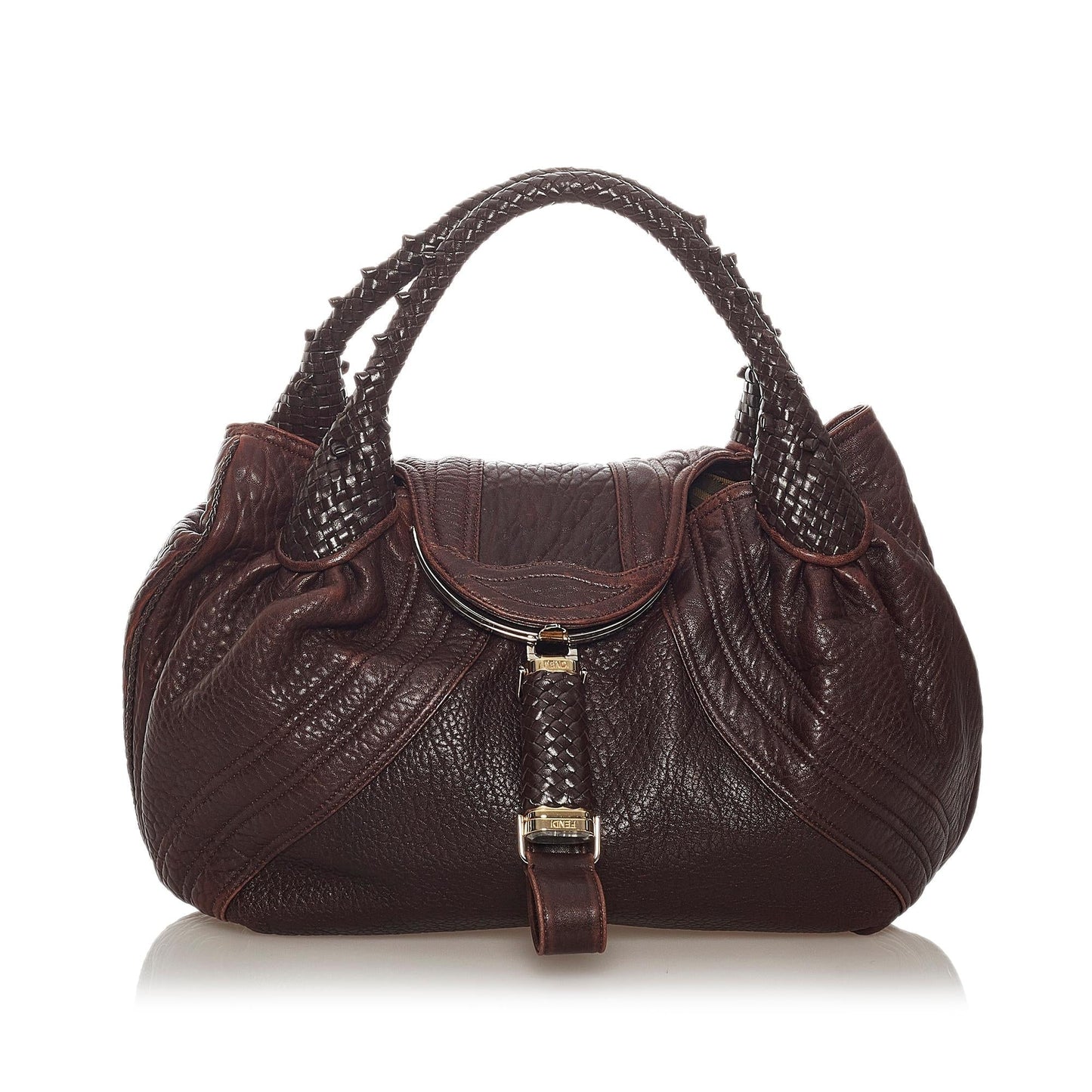 Fendi Spy Leather Handbag (27415)