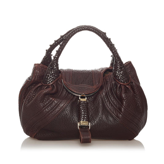 Fendi Spy Leather Handbag (27415)