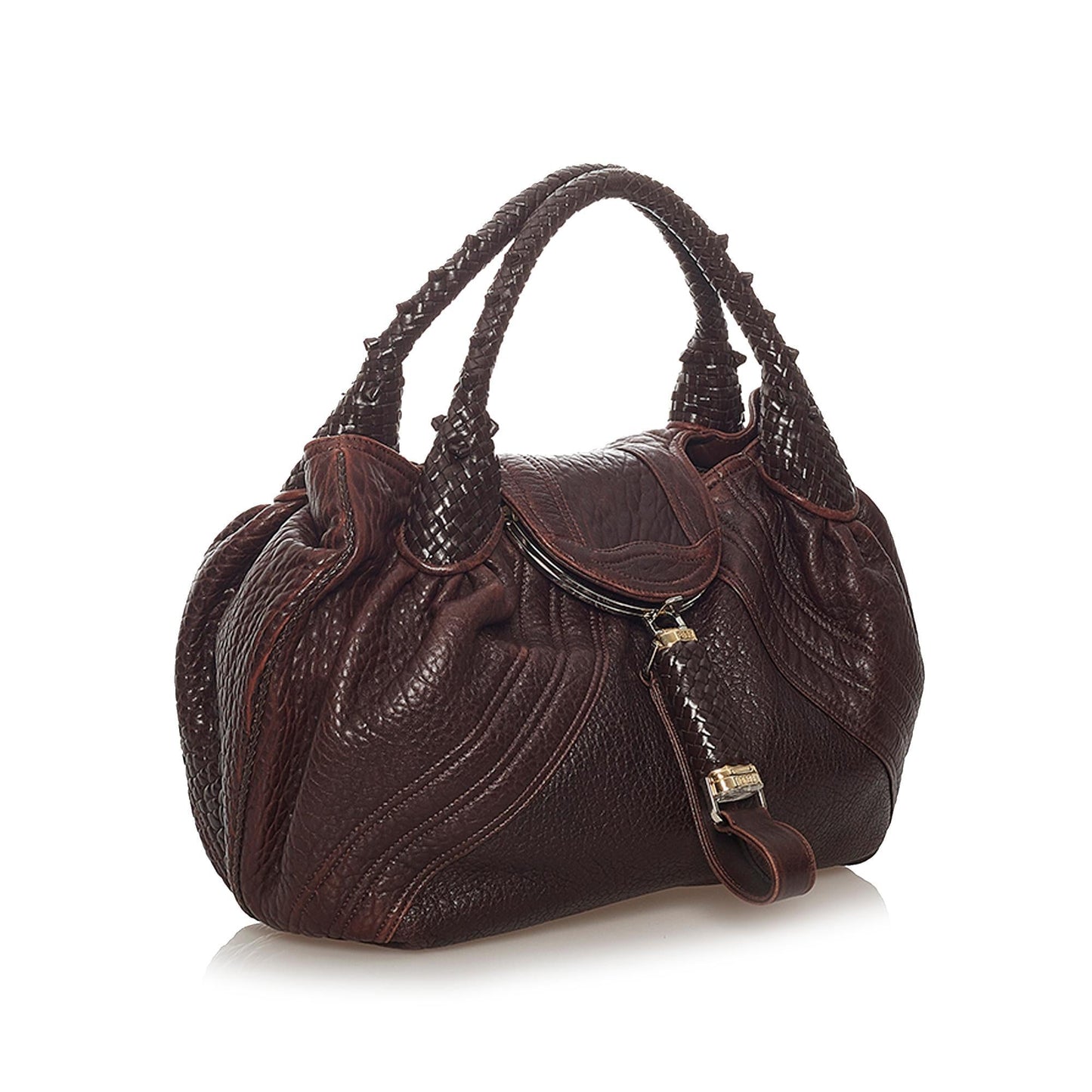 Fendi Spy Leather Handbag (27415)