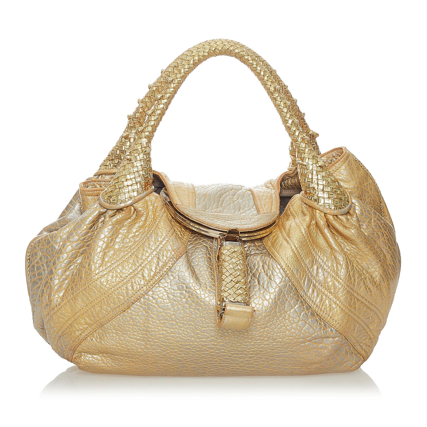 Fendi Spy Leather Handbag (28117)