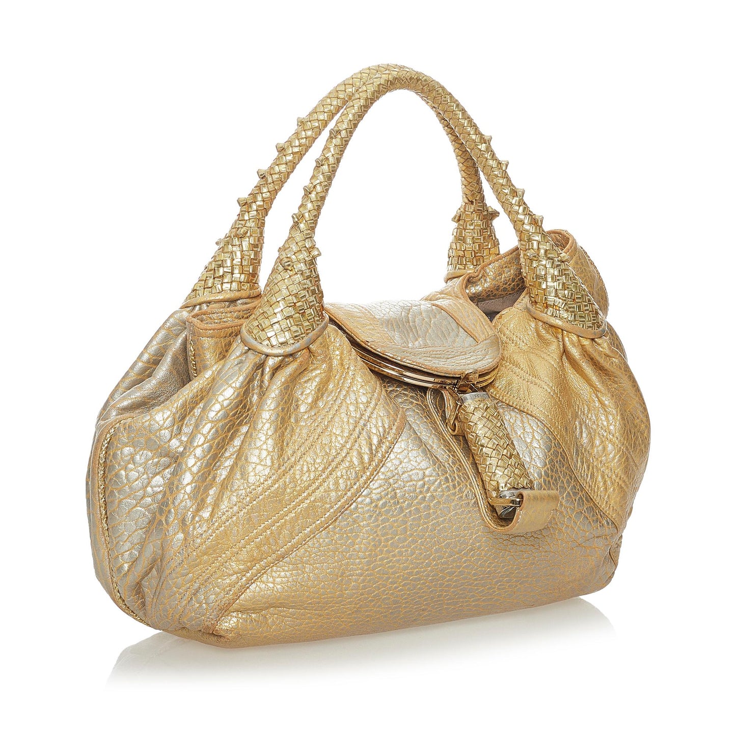 Fendi Spy Leather Handbag (28117)