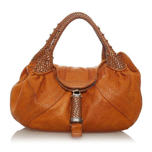 Fendi Spy Leather Handbag (28502)