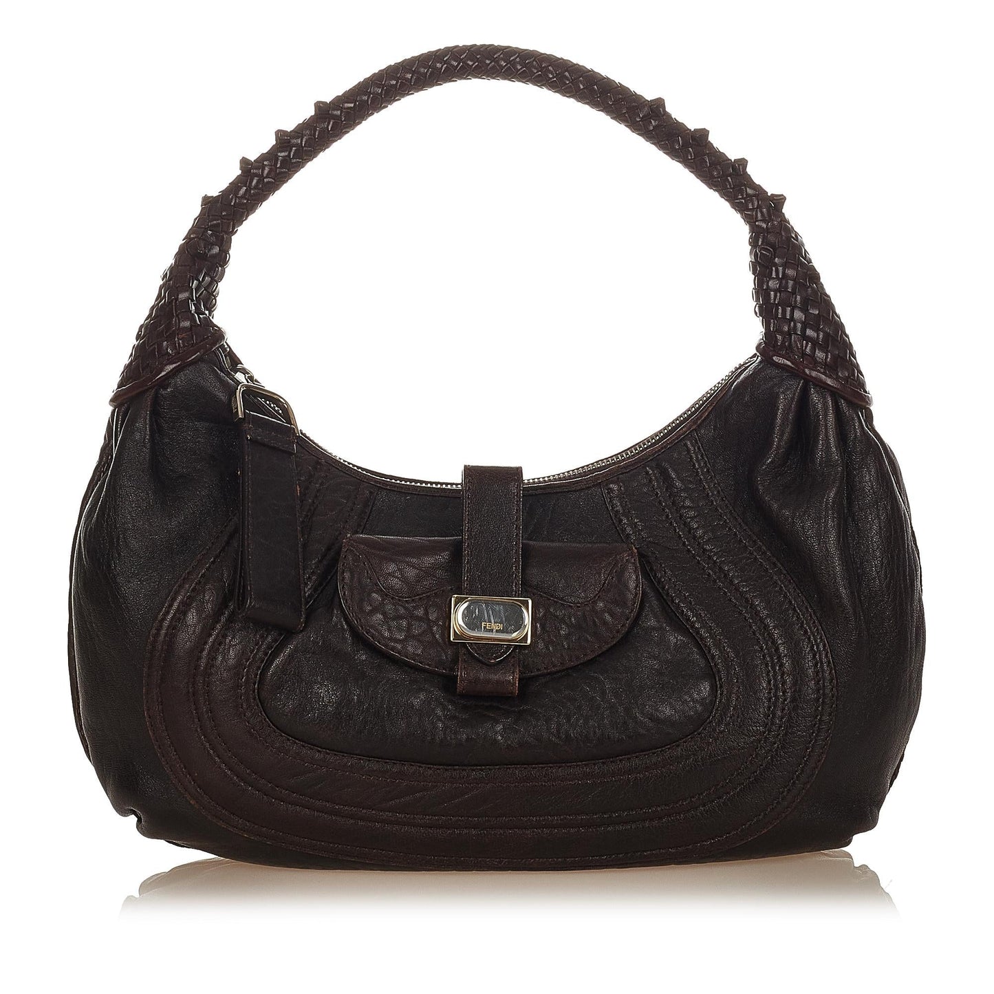 Fendi Spy Leather Handbag (31923)