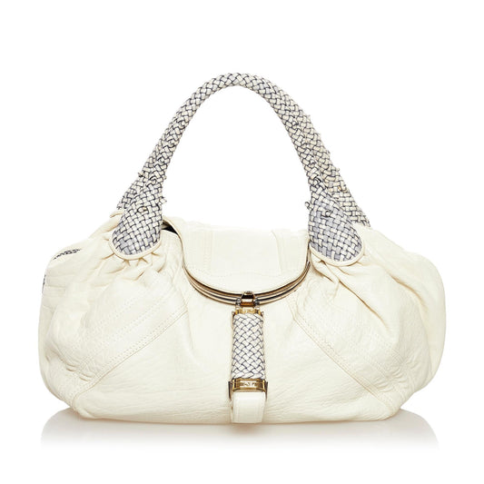 Fendi Spy Leather Handbag (32405)