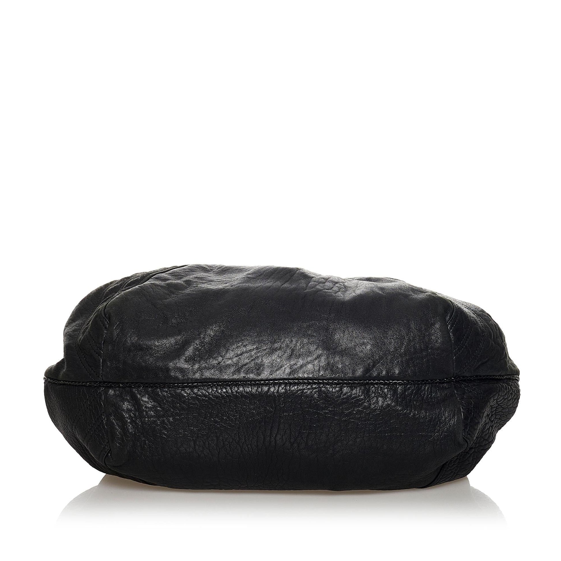 Fendi Spy Leather Handbag