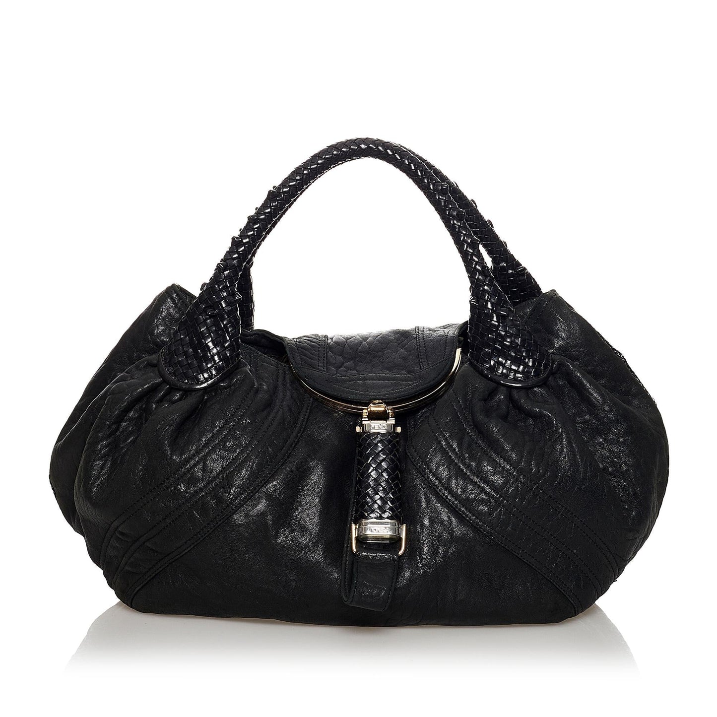 Fendi Spy Leather Handbag (34111)