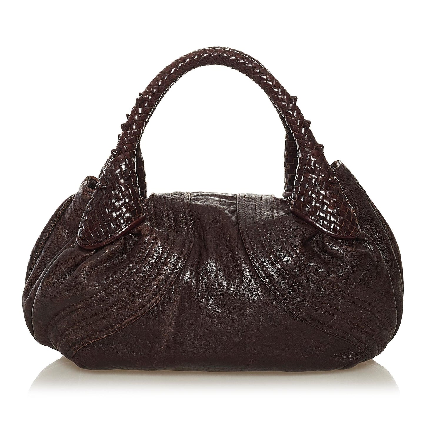 Fendi Spy Leather Handbag (34436)