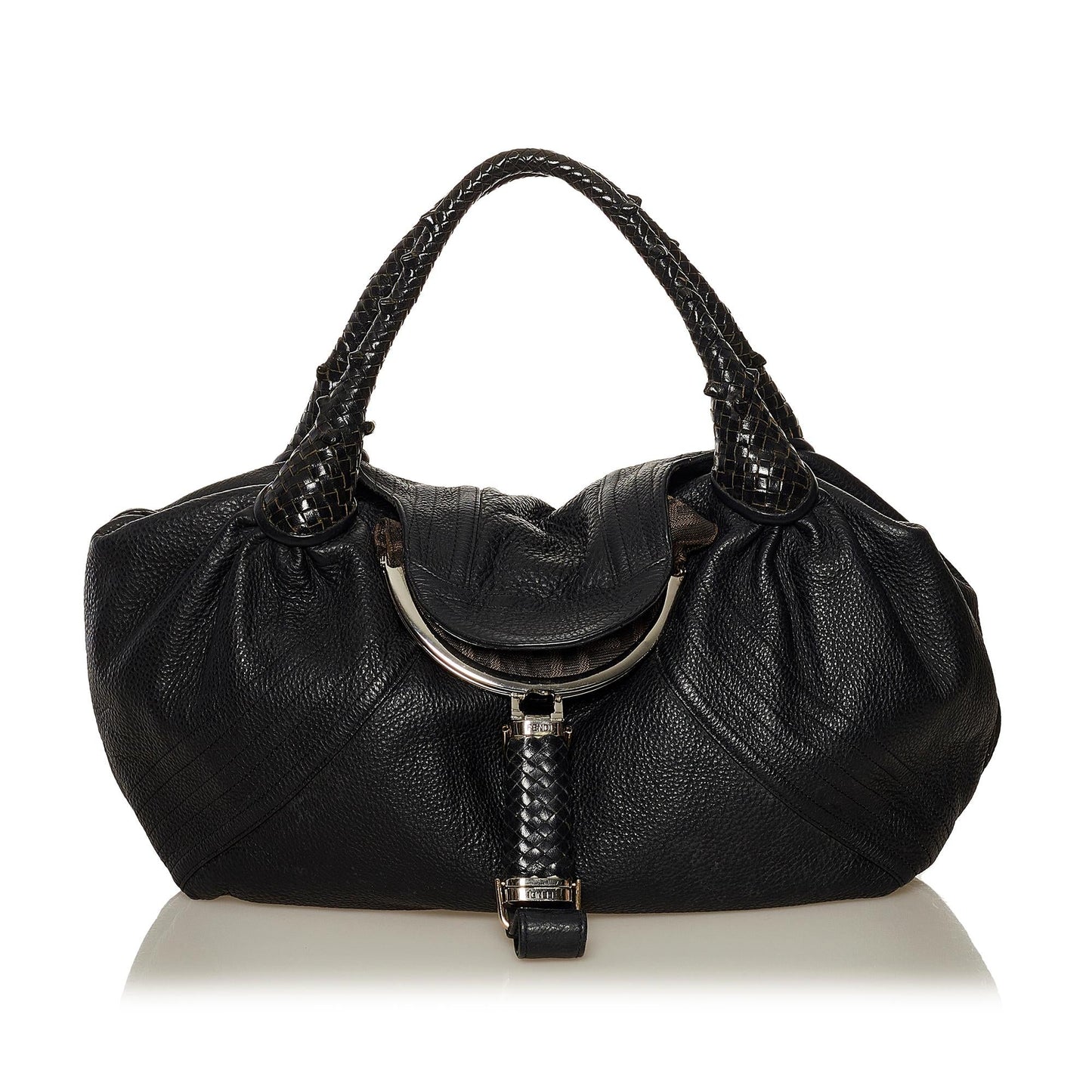 Fendi Spy Leather Handbag (34971)