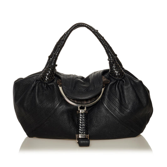 Fendi Spy Leather Handbag (34971)