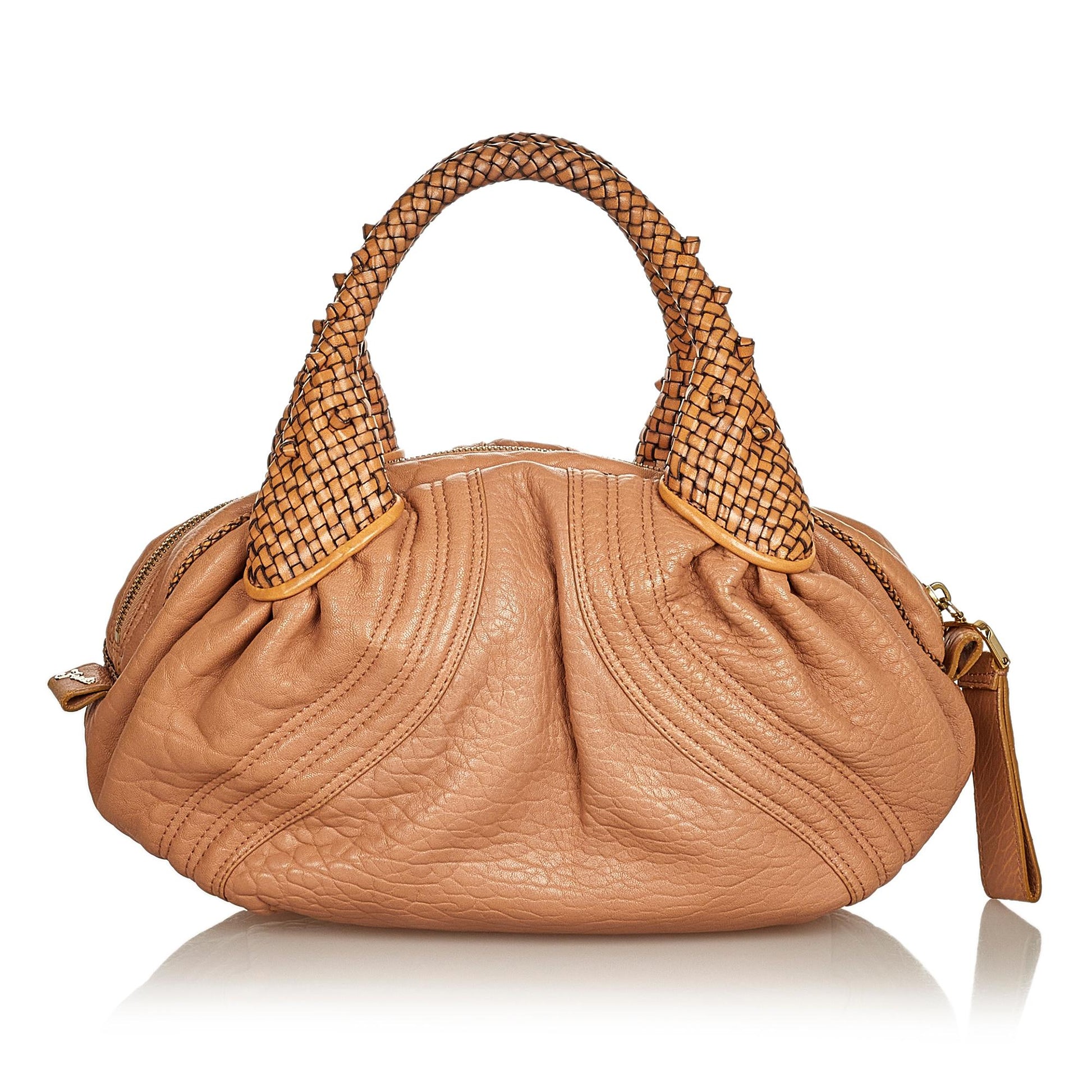 Fendi Spy Leather Handbag