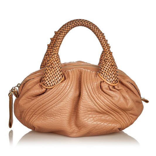 Fendi Spy Leather Handbag (36076)