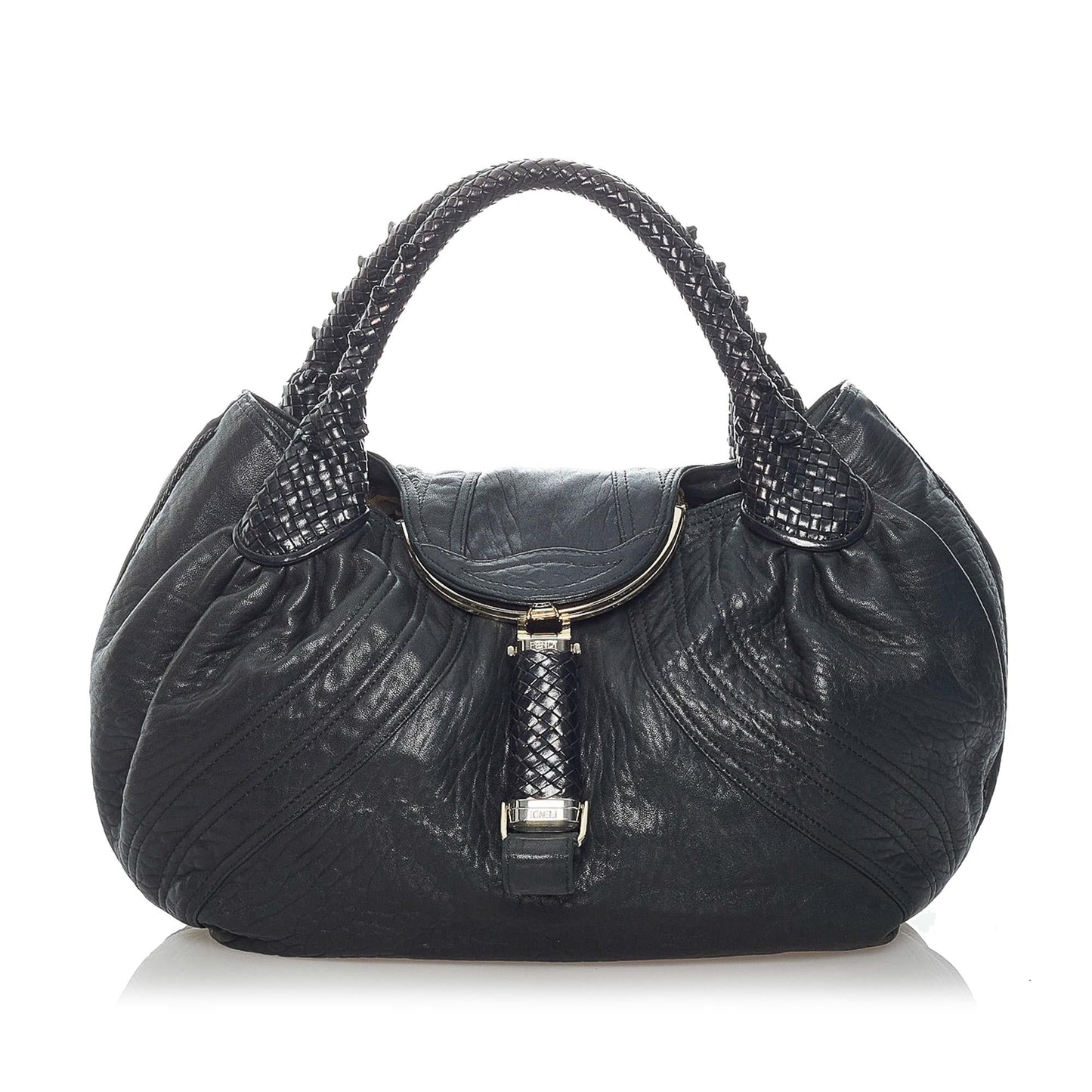 Fendi Spy Leather Hobo Bag (31184)