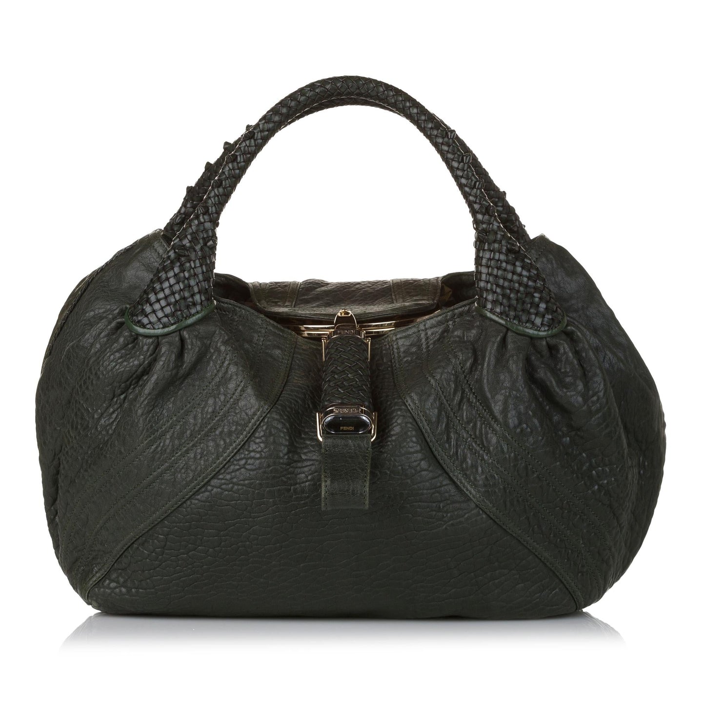 Fendi Spy Leather Hobo Bag (31293)