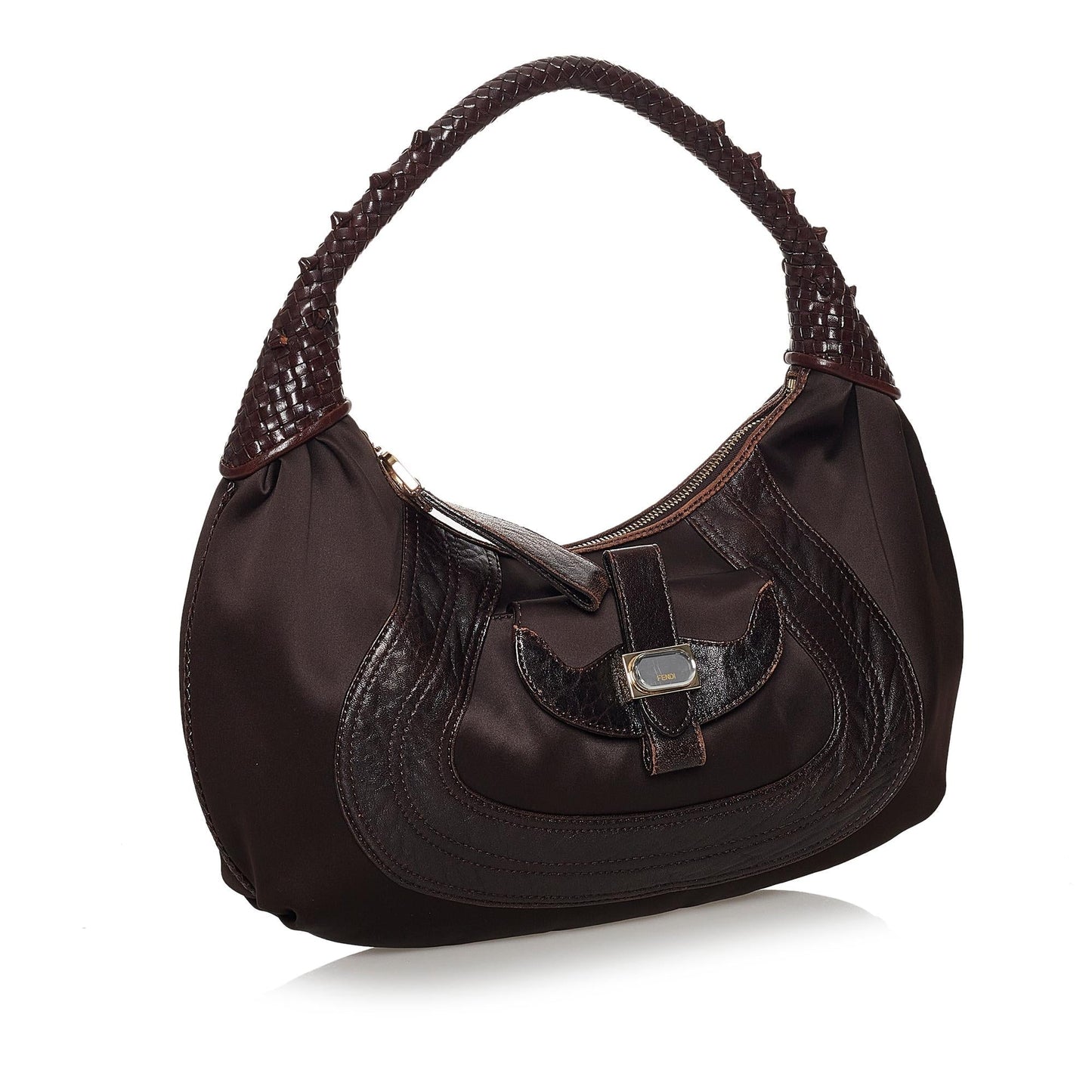 Fendi Spy Satin Shoulder Bag (30487)