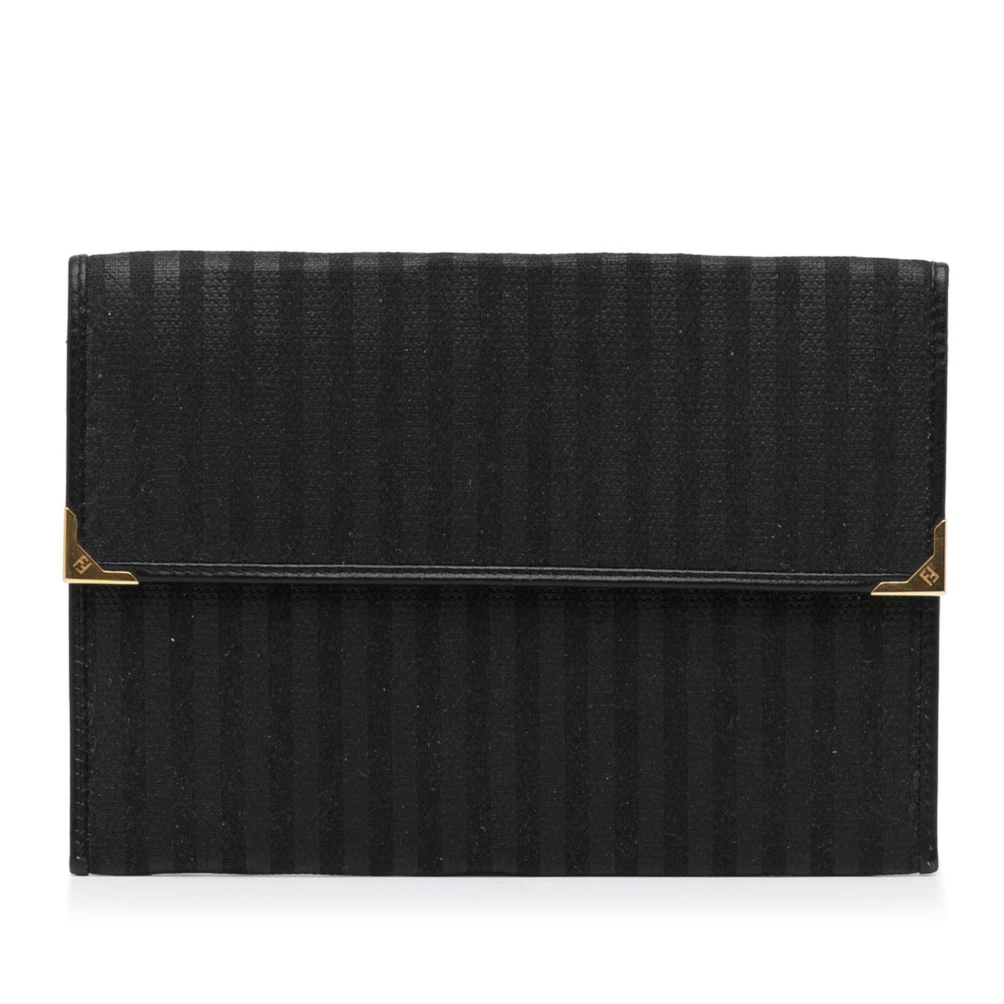 Fendi Striped Canvas Clutch (LK4Iq8)