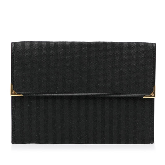 Fendi Striped Canvas Clutch (LK4Iq8)