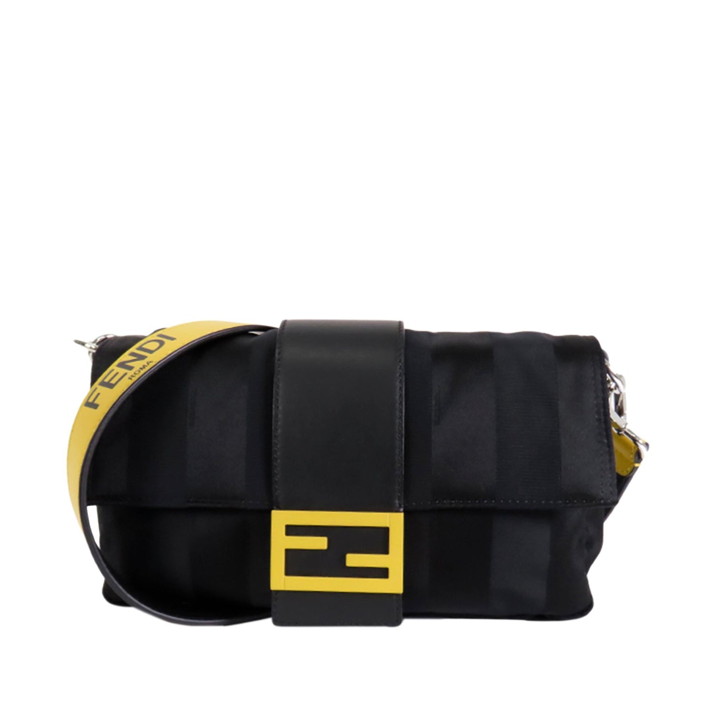 Fendi Stripes Convertible Baguette (36072)