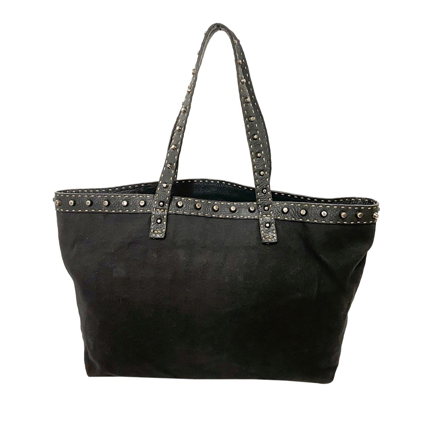 Fendi Studded Selleria Tote (YuCGLH)